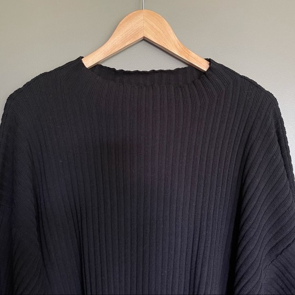 NWT Good American The Go To Boxy Sweater Black 4XL - Picture 4 of 16
